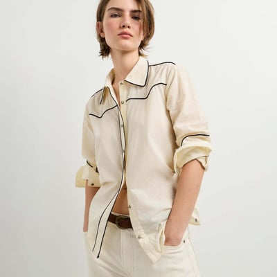 Chemise Brodée Avec Bordures PEPE JEANS