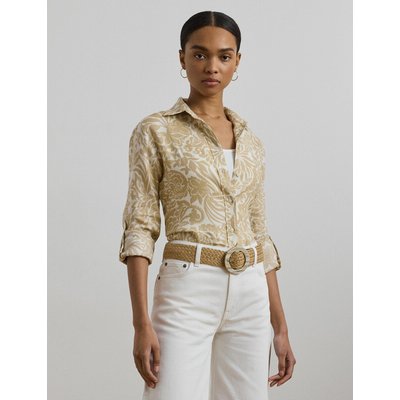 Linen Long Sleeve Shirt LAUREN RALPH LAUREN