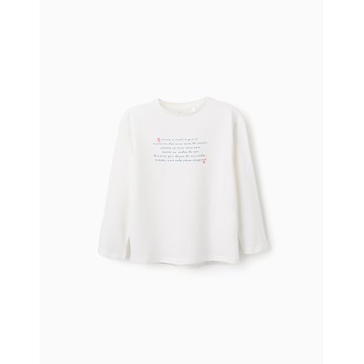 T-shirt à Manches Longues en Coton ZIPPY