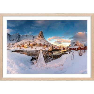 Affiche paysage Reine des Glaces HEXOA