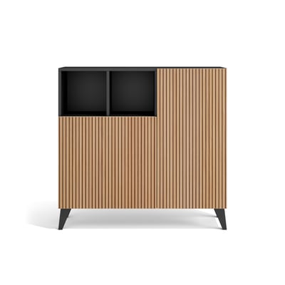 Meuble à chaussures en placard et hêtre, MOSS HERDASA