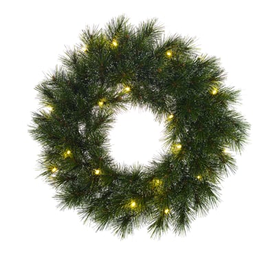Couronne de Noël Ø45 cm GLENDON BLACK BOX TREES