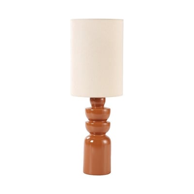 Lampe à poser Intense en céramique brun MILLUMINE
