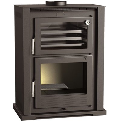 FM Four à bois HL-100 F 9,5kW avec porte et foyer en fonte FM BIOMASA