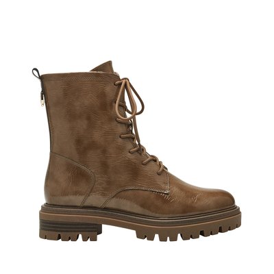 Boots vernies à lacets TAMARIS
