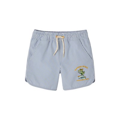 Short de bain rayé VERTBAUDET