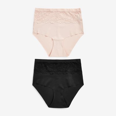 Culottes gainantes taille haute en, lot de 2 NEXT