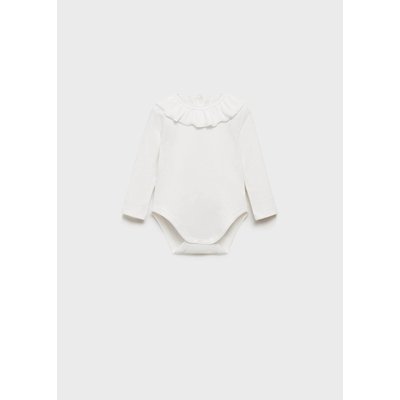 Body côtelé volanté MANGO BABY