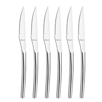 Coffret 6 couteaux steak - AURORA AMEFA