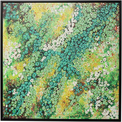 Tableau Frame Top View vert 100x100cm KARE DESIGN