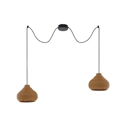 Luminaire extérieur en bois traditionnel LUCANDE