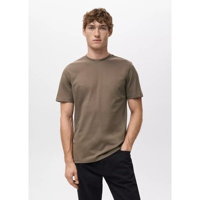 T-shirt slim-fit 100 % coton MANGO MAN