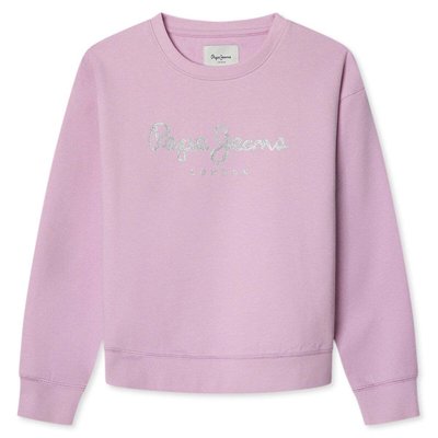 Sweat-Shirt À Col Rond Avec Logo PEPE JEANS