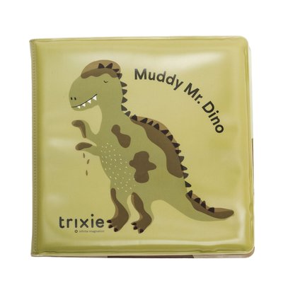 Livre de bain qui change de couleur Les aventures de Mr. Dino dans la boue - Trixie TRIXIE