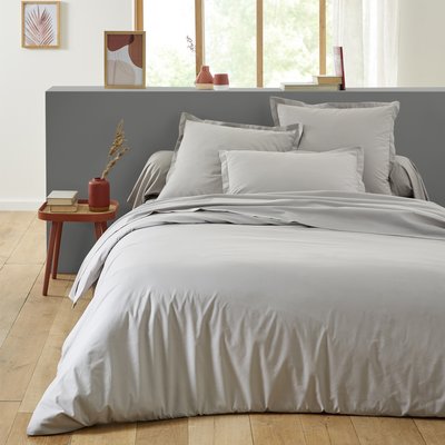 Housse de couette unie en coton, Made in France, LES UNIS ORIGIN