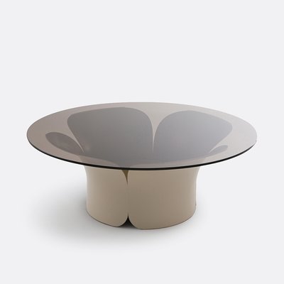 Table basse tulipe fer et verre Tessen LA REDOUTE INTERIEURS