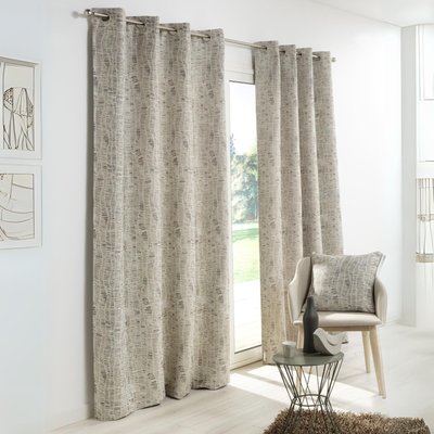 Rideau d'ameublement  -  - Effet tissé HOME MAISON