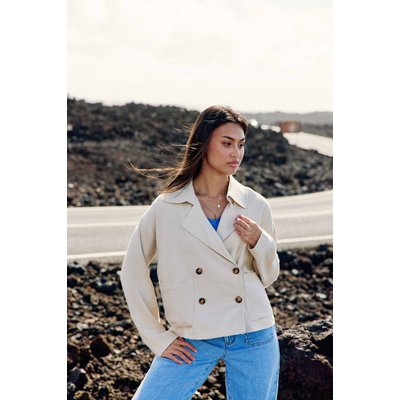 Veste col revers uni VERLY LA PETITE ETOILE