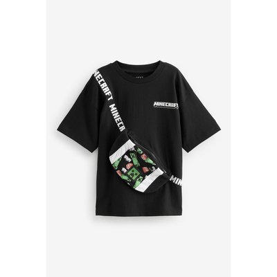 T-shirt sac minecraft manches courtes NEXT