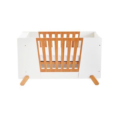 Lit bébé avec barrière amovible Pirouette VERTBAUDET