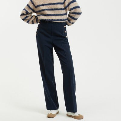 Pantalon à pont, Signature ADRIENNE LA REDOUTE COLLECTIONS