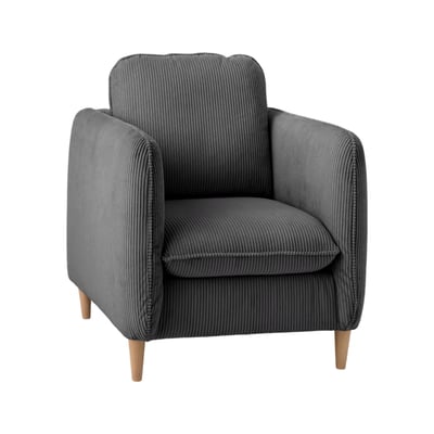Fauteuil velours côtelé - PORTIMO CAMIF