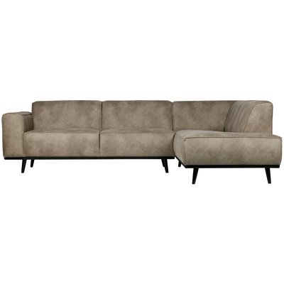 Canapé d'angle droit similicuir STATEMENT BEPUREHOME