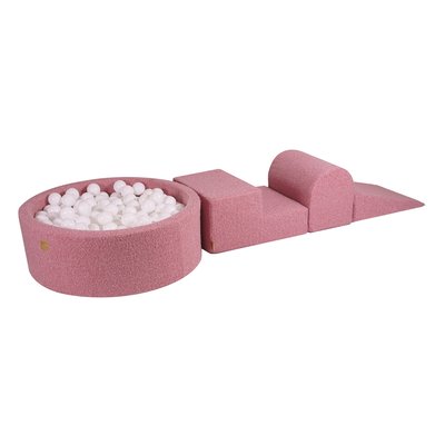 Aire De Jeux en Mousse avec Piscine à Balles, BOUCLE MEOW BABY