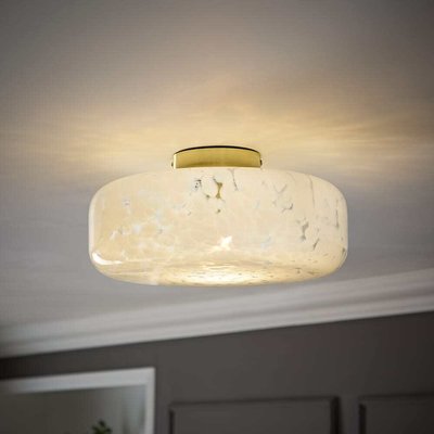 Indie Confetti Glass Large Flush Ceiling Light with Bulb ÉDITÉ