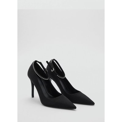Chaussures talon bride strass MANGO