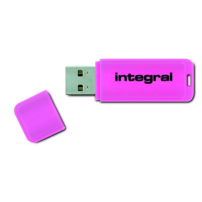 Cle Usb Integral Neon Rose 64 Go - Neon Rose 64 Go INTEGRAL