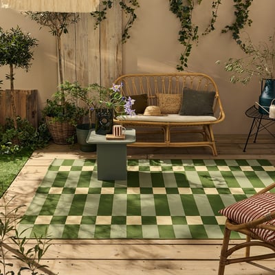 Tapis extérieur à motif géométrique RIVIERA NAZAR RUGS
