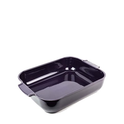 Plat four céramique rectangle aubergine 40 cm - 16' Appolia PEUGEOT
