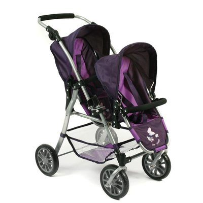 Le buggy Twinny - Prune pour poupée BAYER CHIC 2000