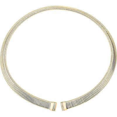 Colliers en Cristal/crystal/steel et Cristal MORELLATO