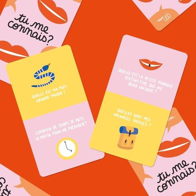 Jeu de cartes - Tu me connais ? MINUS EDITIONS
