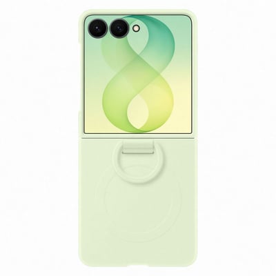 Coque Flip 8 Silicone anneau magnétique Vert SAMSUNG