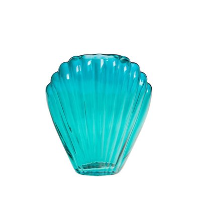 Vase   turquoise    -COQUILLAGE AMADEUS
