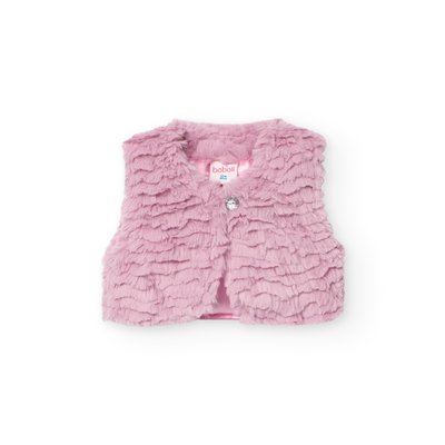 Gilet à poils décoratifs BOBOLI