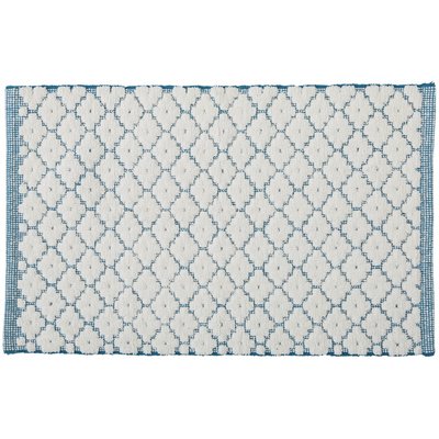 Tapis de bain déco en coton tufté TAHLI GUY LEVASSEUR