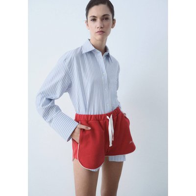 Short coton message imprimé MANGO