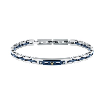 Bracelet acier, or, céramique CERAMIC GOLD MASERATI