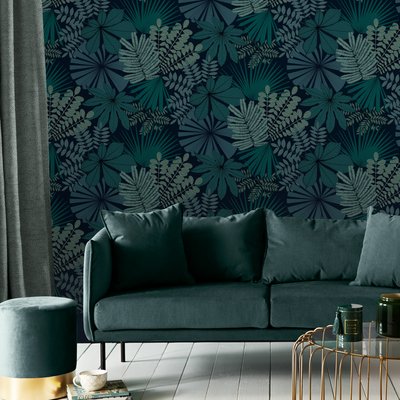 Papier peint Bohemia Teal GRAHAM ET BROWN