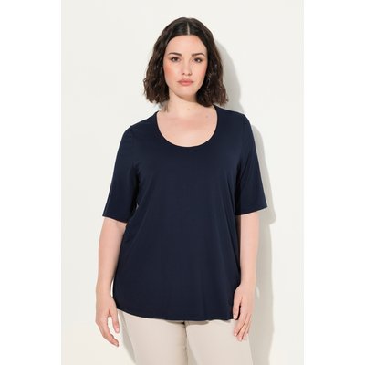 T-shirt à col V et manches courtes. Doublé ULLA POPKEN