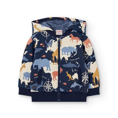 Veste en molleton imprimée BOBOLI