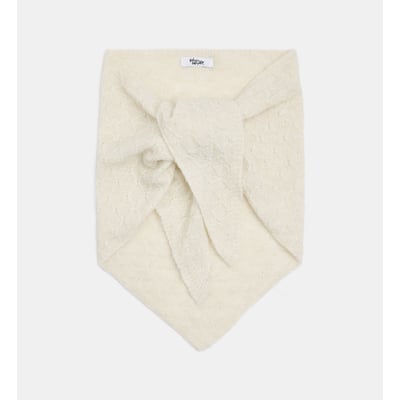 Echarpe triangle albany t fine maille vagues GALERIES LAFAYETTE