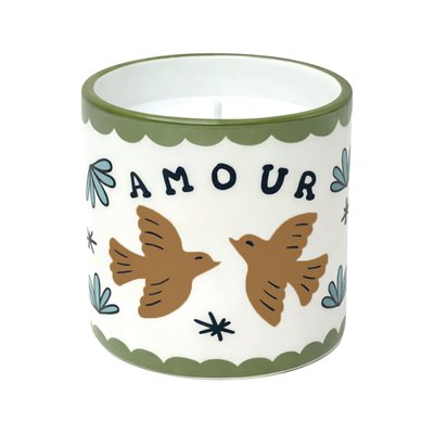 Bougie parfumée-  ambre OPJET