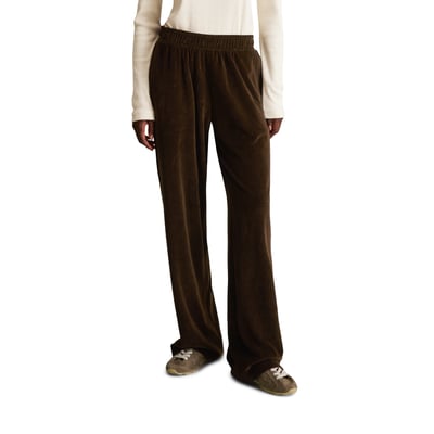 Pantalon de survêtement en velours côtelé, coupe décontractée en mélange de coton bio MARC O’POLO DENIM