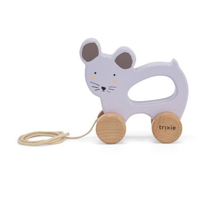 Jouet à tirer en bois Mrs. Mouse - Trixie TRIXIE