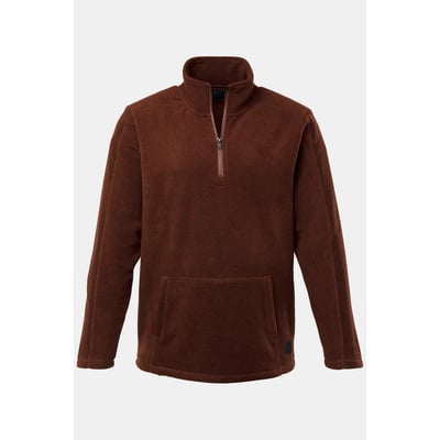 Pull camionneur en polaire. Col zippé JP1880